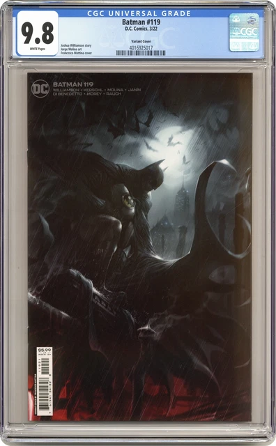 Batman #119B Mattina Variant CGC 9.8 2022 4016925017