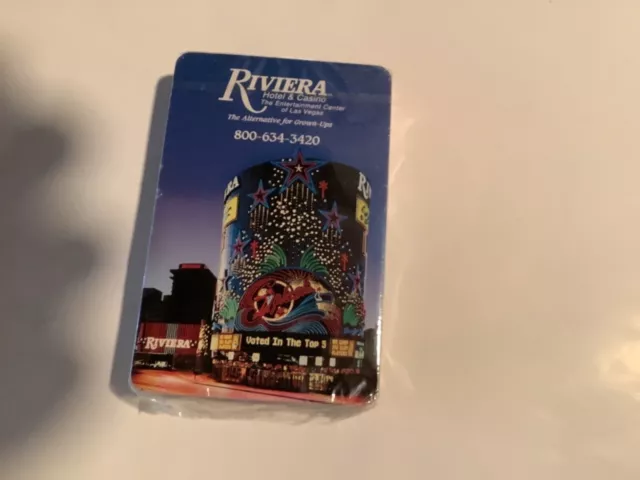 Rare Rivera & Hotel Casino Brand New Promo Playing Cards (Casino Now Closed!)