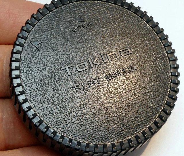 Tokina At-X Lentille Arrière Capuchon pour Minolta / sony Sa A Support Lentille