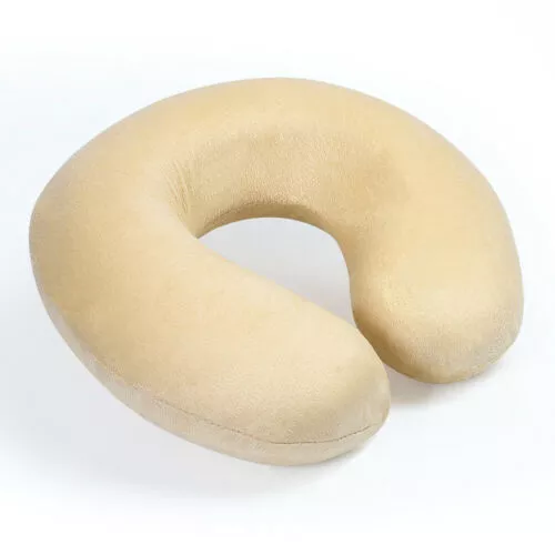 U-Shaped Memory Foam Travel Pillow Neck Support Head Rest Airplane Sleep Soft 2