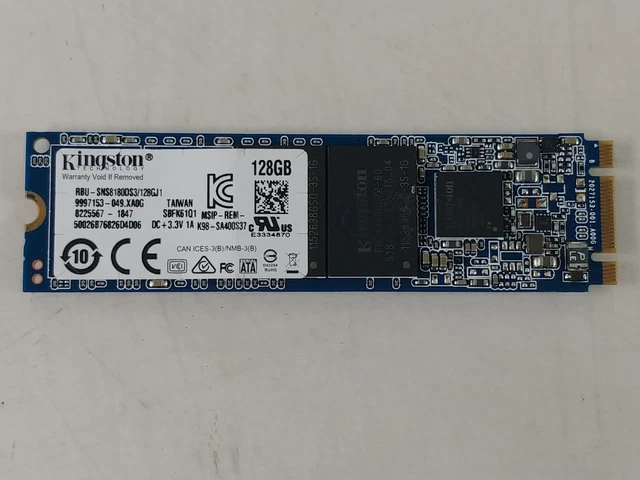 KINGSTON RBUSNS8180DS3128GJ1 128 GB M.2 80mm SSD $13.54 - PicClick CA