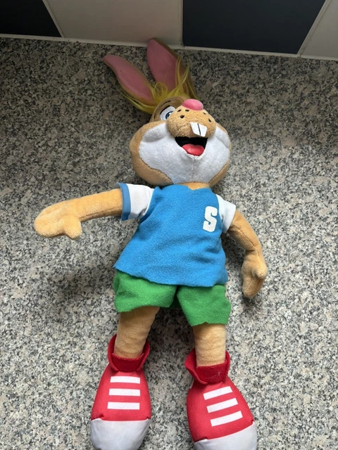 STARLAND KREW PARKDEAN Resort Sparky The Pink Rabbit Soft Toy Beanie ...