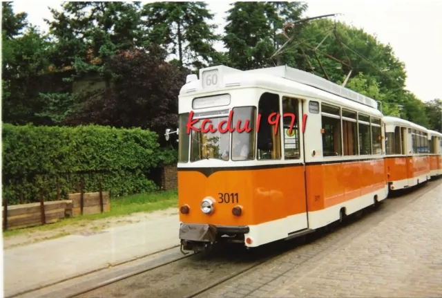N144) Foto BVG Berlin Straßenbahn, Wasserwerk Friedrichshagen, TZ69 3011, SL 60.
