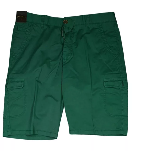 Jean Biani Uomo Cargo Estate Pantaloncini Corti Bermuda S Tgl 46 W30 Verde Nuovo