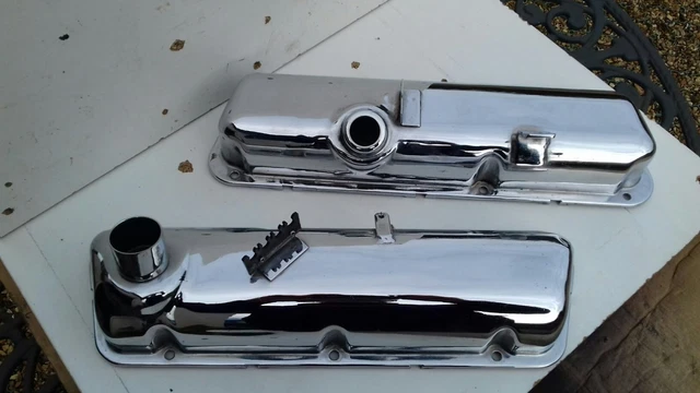 FORD V6 ESSEX 3 litre chrome rocker covers £106.36 - PicClick UK