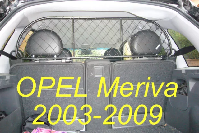 Divisorio - Rete Divisoria per auto OPEL Meriva 2003-2009 - per cani e bagagli