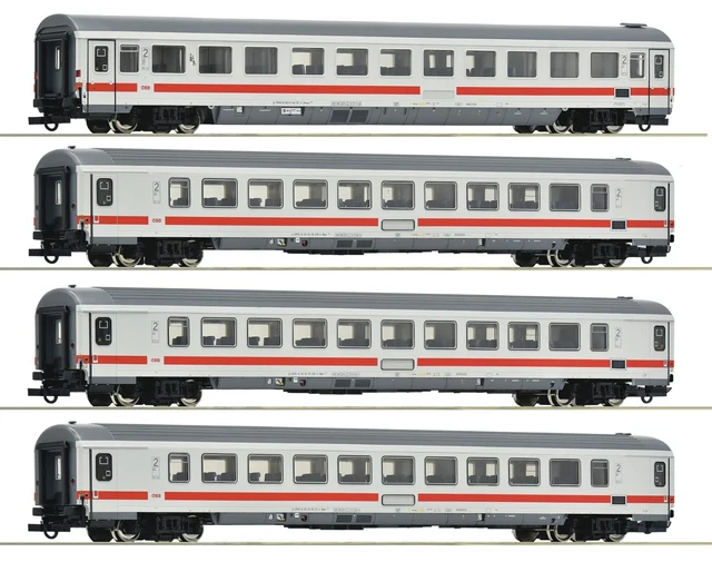 3 Voitures Corail VTU B11tu – OUIGO SNCF – Roco 6200025 – Ep. VI – HO 1/87
