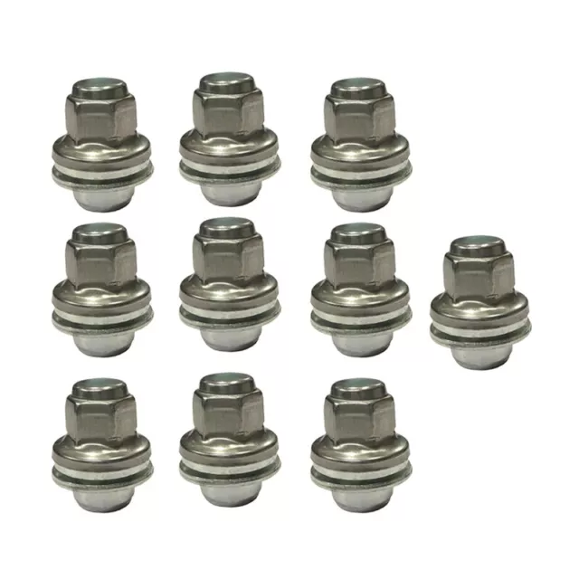 Lug Nut C2C35294 10x Wheel Lug Nut Replacement fit for Jaguar XJ XK XF S X Type