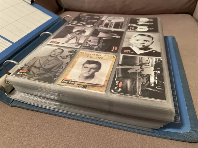 ELVIS COLLECTION COMPLETE 660 CARD SET / 15 SubCategories (River Group 1992)