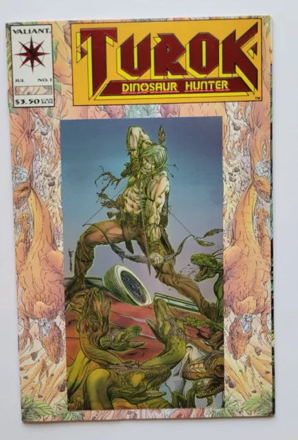 Turok Dinosaur Hunter No. 1 Valiant Comics Vol. 1 No. 1 July 1993  VF/NM 9.0