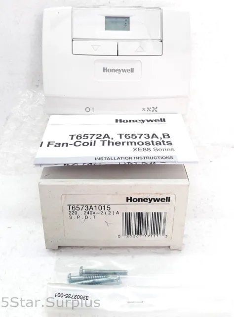 Honeywell T6573A1015 Thermostats Numériques À Ventilo-Convecteur Série Xe88