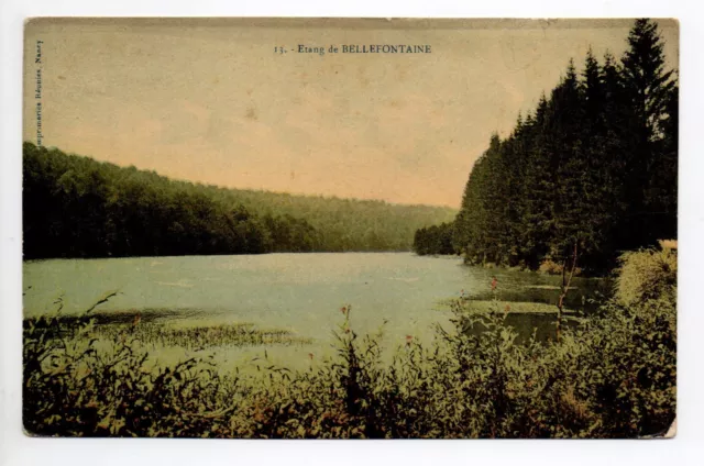 CHAMPIGNEULLES  Meurthe et moselle CPA 54 étang de bellefontaine