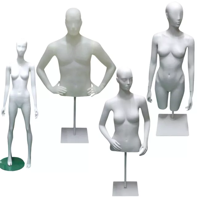 Mannequin de Vitrine Figurine Buste Du Couturier Hommes Mlle