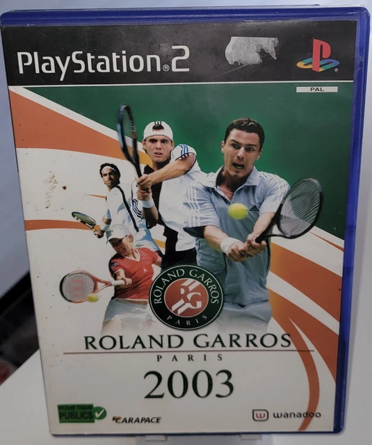 Test Roland Garros 2005 sur PlayStaton 2