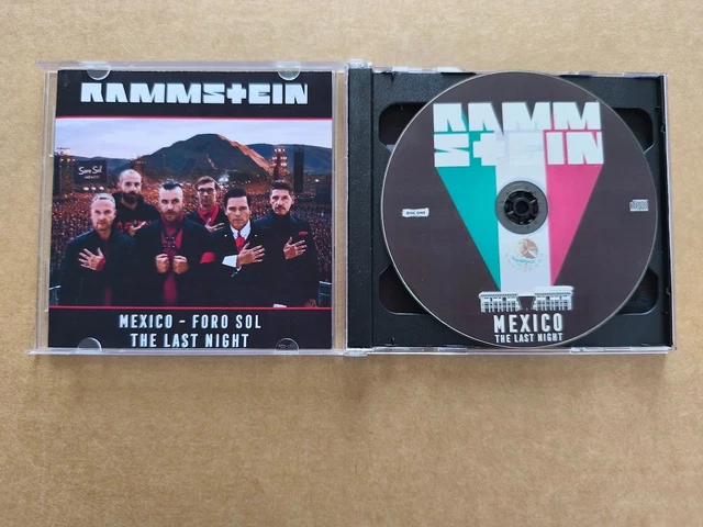 VENDS DOUBLE CD live Rammstein a Mexico 20221004 Audience — free download