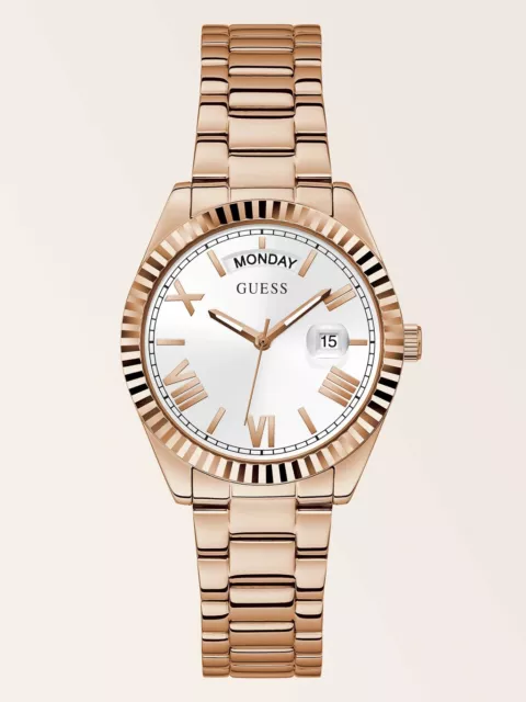 GUESS OROLOGIO DA DONNA IN ACCIAIO Colore :Oro Rosa  GW0308L3