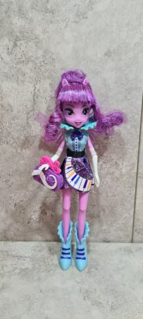 My Little Pony Equestria Girls Rockin Hairstyle Twilight Sparkle With Bag