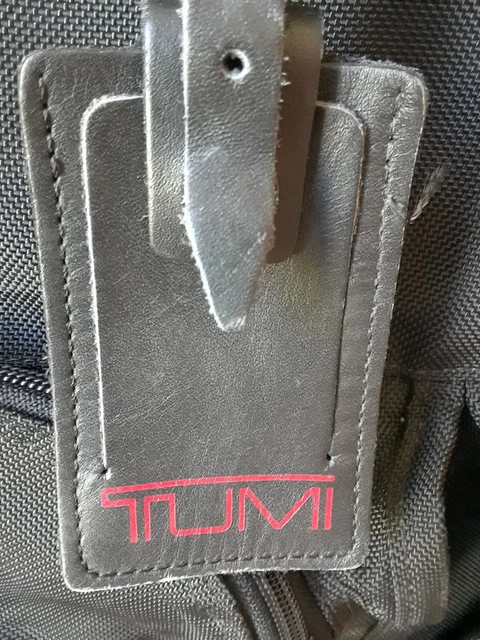 TUMI Garment  Ballistic Nylon Alpha Bi Fold Suit Travel Black Bag CLEAN! 2
