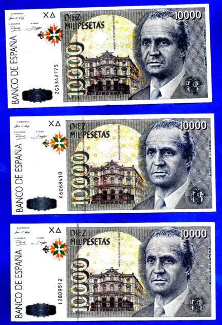 Spain P166 10,000 Pesetas 12.10.1992 - Choose your note