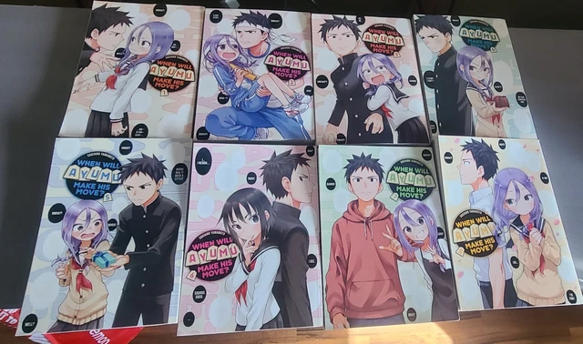 When Will Ayumu Make His Move Manga Vol. 1-8 [ENGLISH]