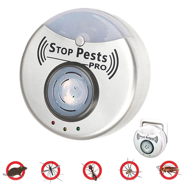 Lot De 4 Répulsifs Ultrasons Anti Moustiques, Souris, Rats & Insectes - DAJAVE 2025
