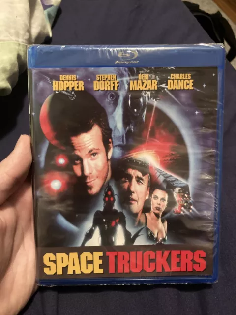 Space Truckers Blu-ray Scream Factory Limited Ed. Dennis Hopper 90s Sci-Fi NEW
