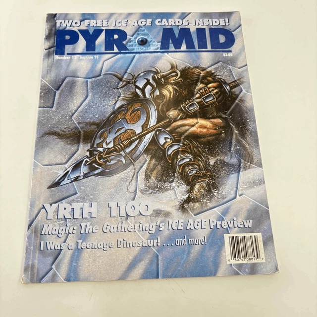 PYRAMID MAGAZINE NUMBER 13 1995 GURPS & More Steve Jackson Games Ice ...
