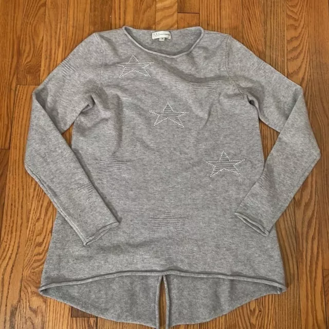 Neiman Marcus Star Sweater Grey size M