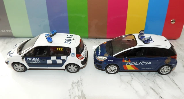 Lot de DEU 1/43  de la Police Espagnole ( Cuerpo Nacional et Policia Municipal) 3