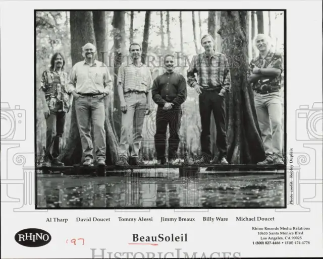 1997 Press Photo Cajun Band BeauSoleil - srx01738