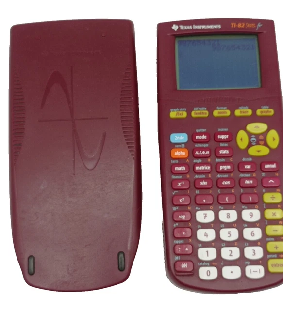 ⚡ Texas Instruments Ti-82 Stats Wissenschaftlicher Taschenrechner GETESTET⚡