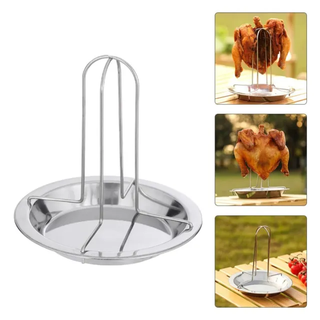 Non-Stick Barbecue Grilling Baking Turkey Roaster Stand  BBQ Accessories Tools