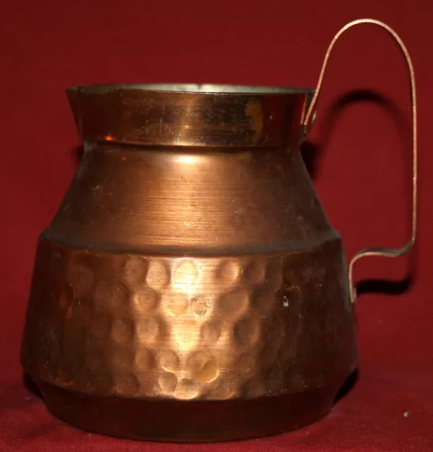 Vintage Hand Made Copper Jug