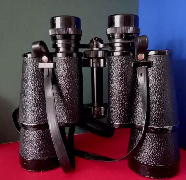 MILITARY NAUTICAL PANORAMA BINOCULAR 10x50 FIELD 5° COATED OPTICS JAPAN No.7760