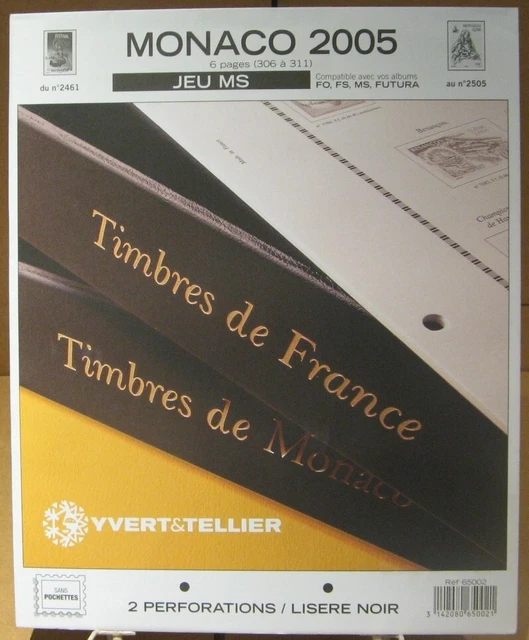 Yvert et Tellier - JEU MONACO MS 2005 (Sans Pochettes)