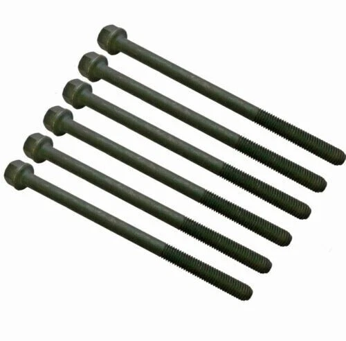 6X Cylinder Head Pedestal Bolts For Cummins 6B 6BT 6BTA 6BTAA 4B 4BT DAF