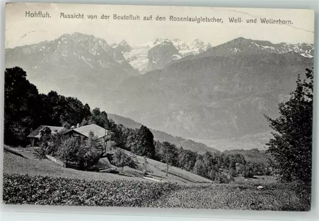 39405903 - Hasliberg Hohfluh Rosenauigletscher Well und Wetterhorn