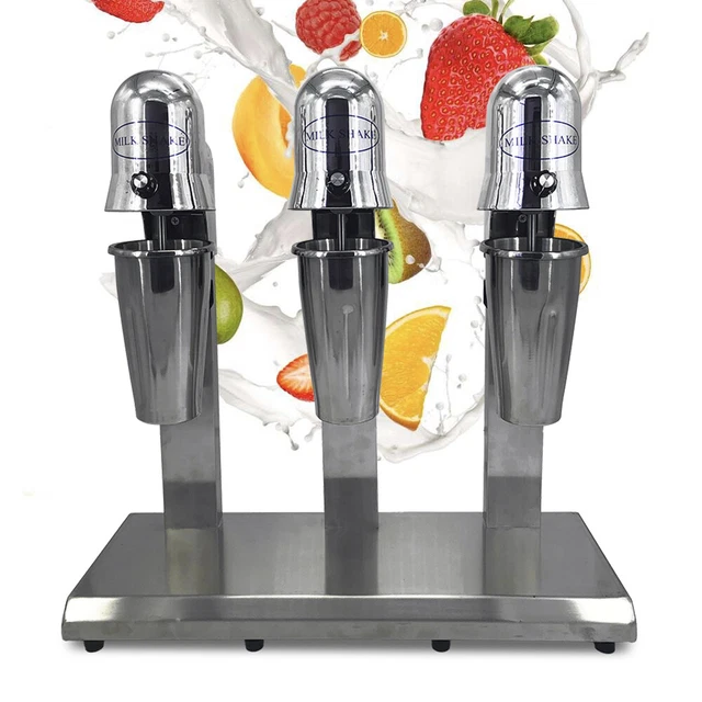 3 HEAD ICE Cream Mixer Drink Mixer Milkshake Maker Milk Shake Machine
