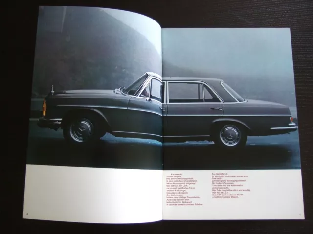 Prospectus Mercedes · 300Sel 3.5 12/1970 2