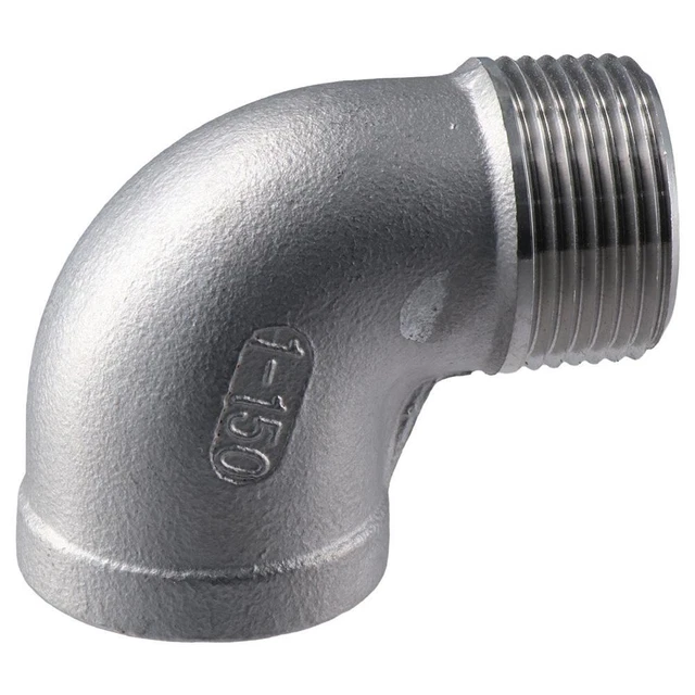 90 DEGREE ELBOW Internal and External Threaded Joints Pipe Connection ...