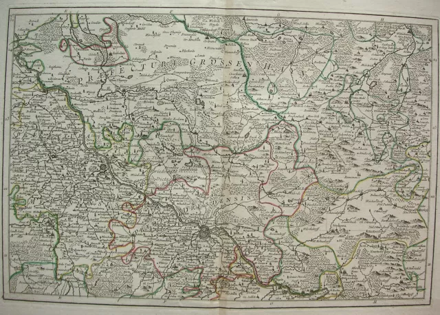 `Sachsen, Dresden Und Umgebung, Meissen, Pirna, Stolpen´ Julien 1758