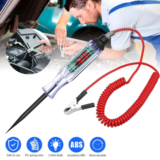 Car Fix Finder Car Digital Display Test Pen Circuit Detection Pen Car Fix Book