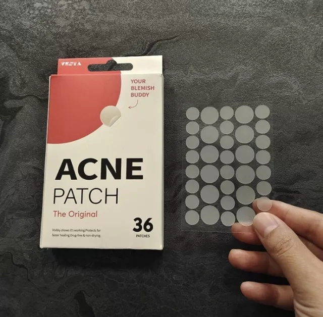 36 Count Hydrocolloid Acne Pimple Patch, Spot Stickers for Face, Acne Patches