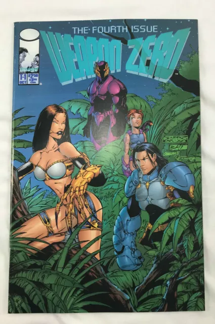 Weapon Zero #T-1 4th Issue Image Comic 1995 1st Print Top Cow Simonson Benitez