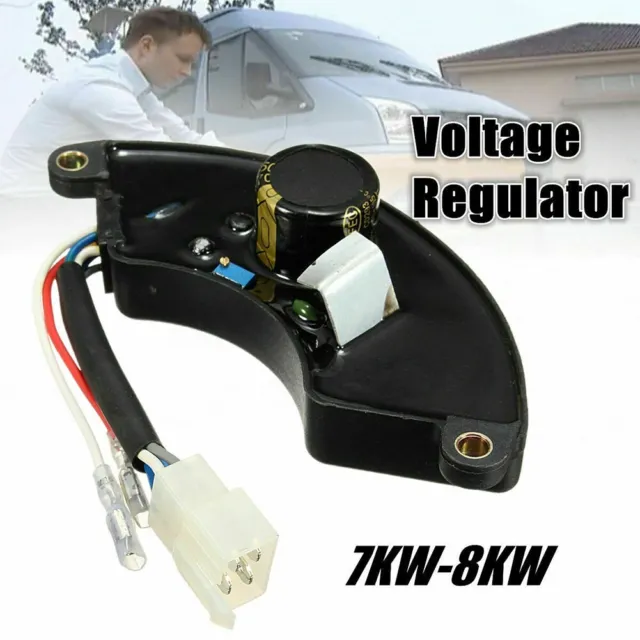 AVR Automatic Single Phase Voltage Regulator Fits For 7/7.5/8KW 8000W Generator
