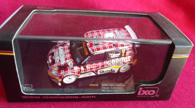 Miniature IXO 1/43 – Peugeot 207 S2000 – Pieter Tsjoen – Rally Ypres 2009 – RAM387