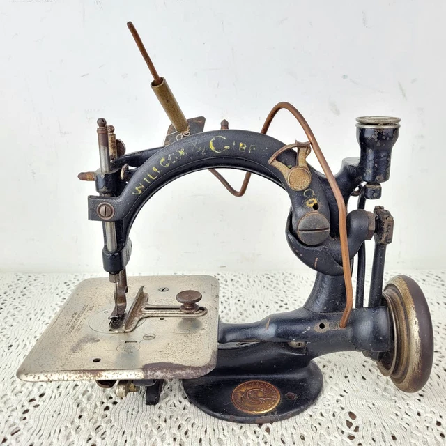 ANTIQUE WILLCOX & Gibbs Sewing Machine Co. New York Untested 249.95