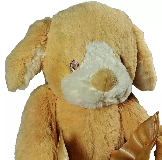 Juguete de peluche animado que habla para cachorro Peek-A-Boo, lindo bronceado suave 10"" regalo ver VIDEO
