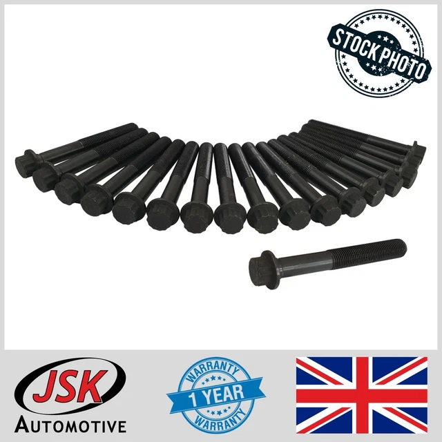 CYLINDER HEAD BOLTS for Mitsubishi L200 Triton Pajero 2.5 4D56U 16
