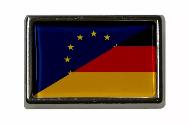 Pin Europa-Deutschland Flaggenpin Anstecker Anstecknadel Fahne Flagge